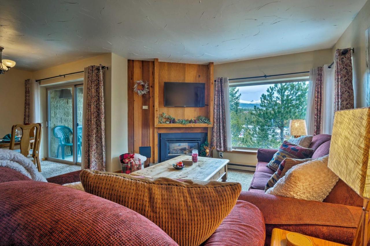 Cozy Ski-Inandski-Out Breckenridge Condo Mtn Views! Ngoại thất bức ảnh